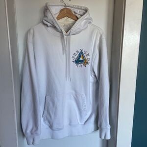 ** RARE** PALACE "ZODIGAC" TRI-FERG HOODIE - WHITE (SS17)